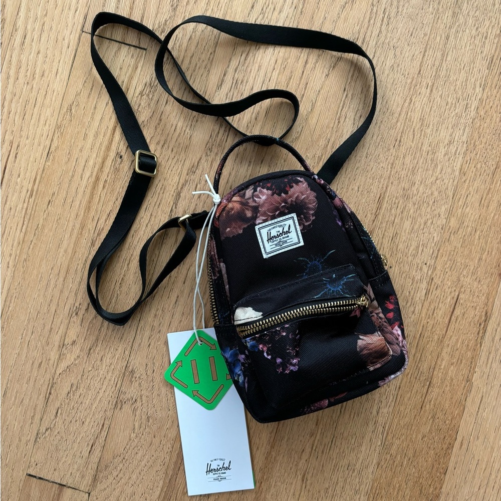 Herschel Nova mini floral crossbody